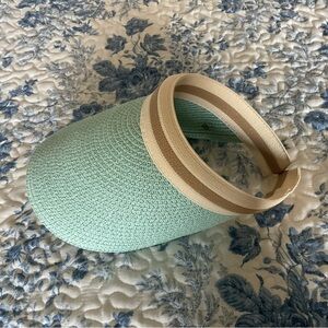 Mint Green Women's Visor Hat NEW